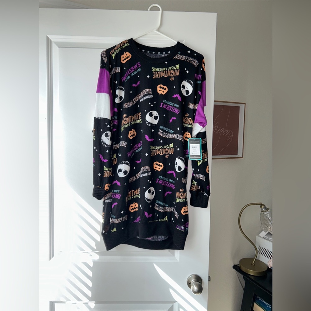 Disney The Nightmare Before Christmas Long Sweater